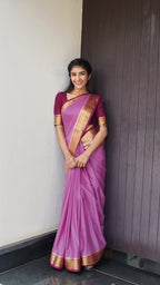 Mysore Semi Crepe saree (CODE-036)