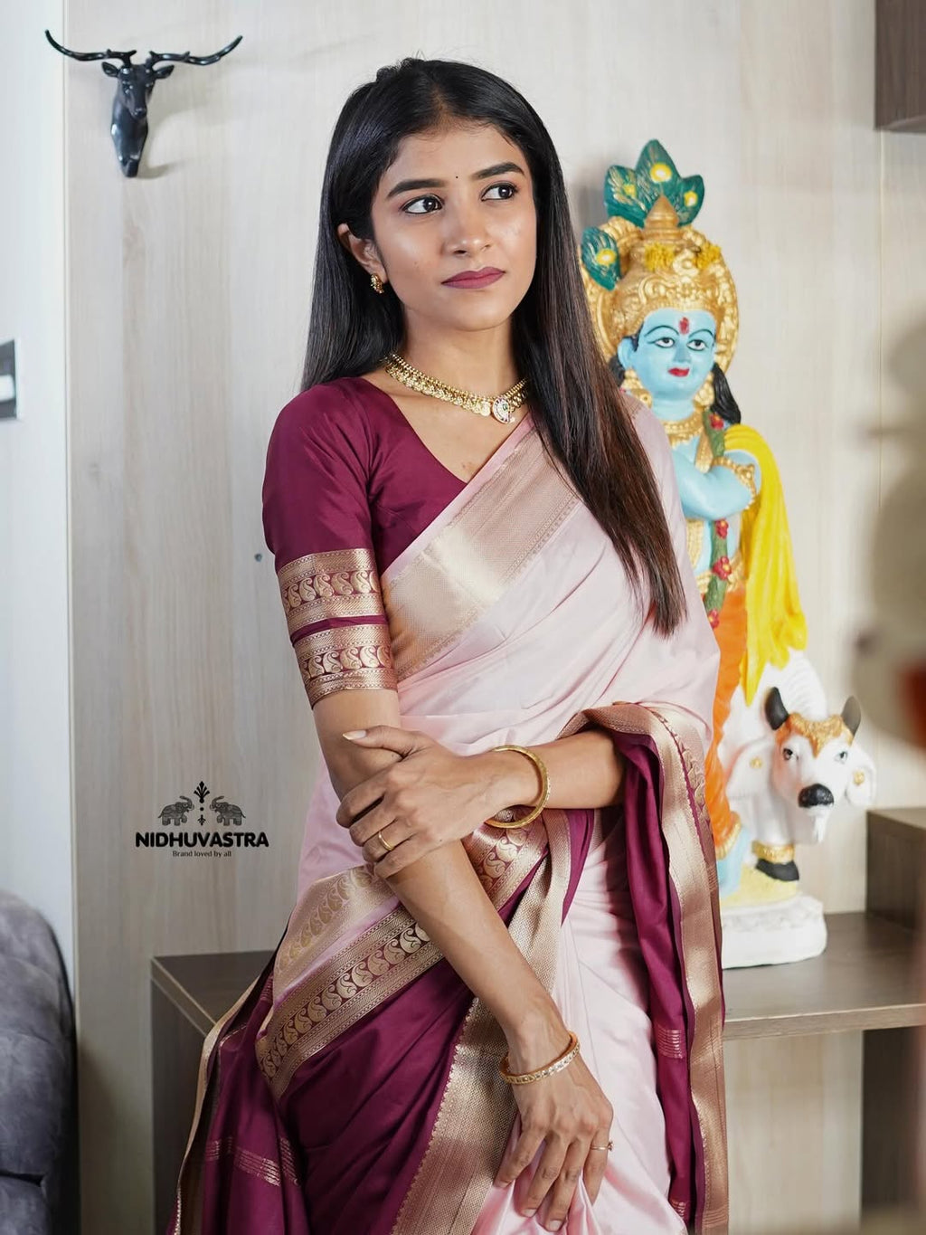 Mysore Semi Crepe Silk Saree (CODE-034)