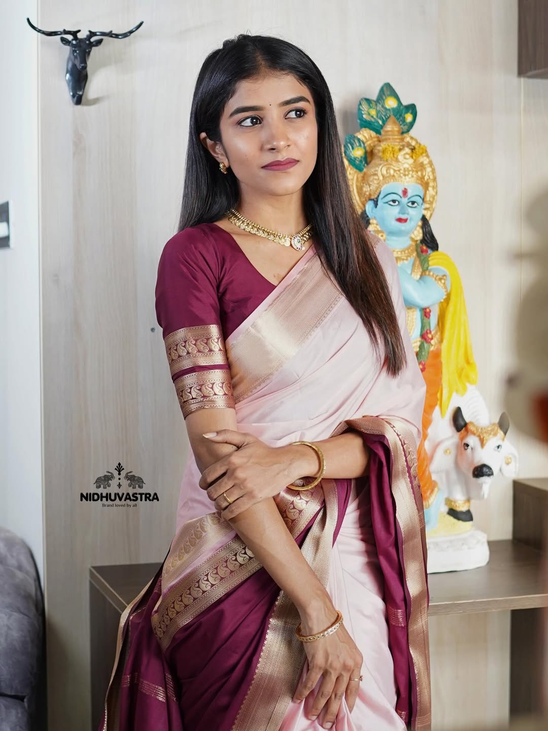 Mysore Semi Crepe Silk Saree (CODE-034)