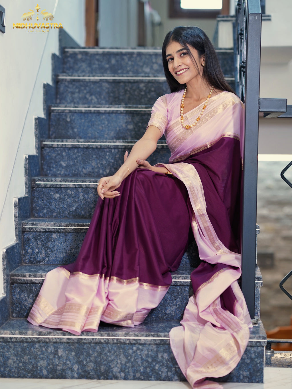 Mysore Semi Crepe Silk  Saree (CODE-061)