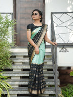 Premium 2D  Crepe Silk Saree (CODE-062)