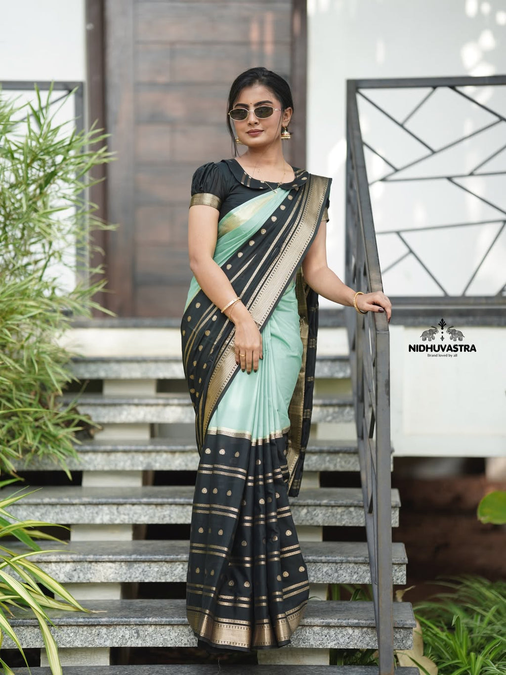 Premium 2D  Crepe Silk Saree (CODE-062)