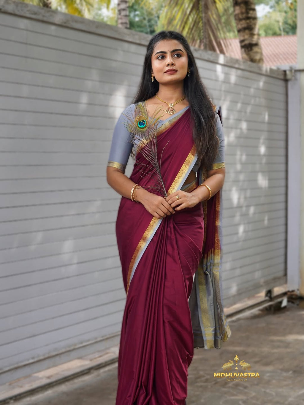 Crepe Silk Saree  (CODE-035)