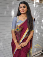Crepe Silk Saree  (CODE-035)