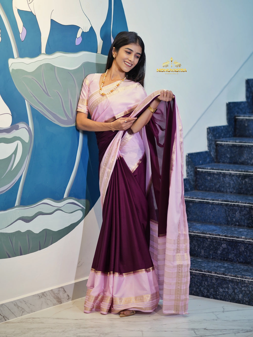 Mysore Semi Crepe Silk  Saree (CODE-061)