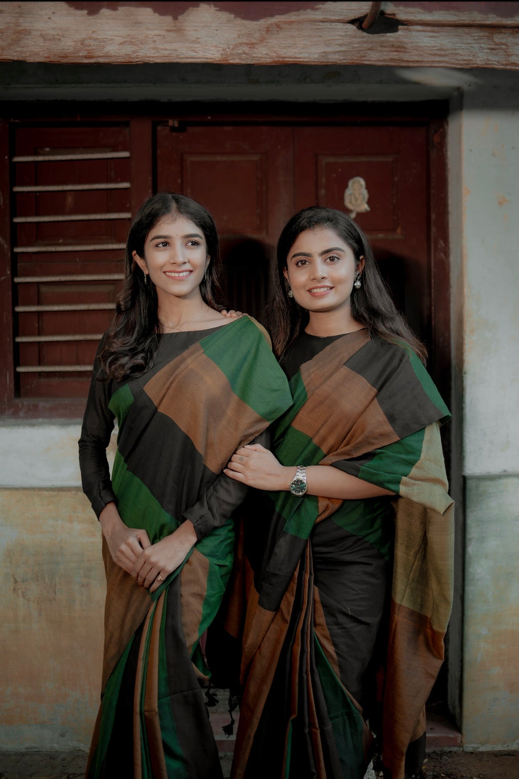 Multi Color office wear Khadi Cotton Saree (CODE-008)