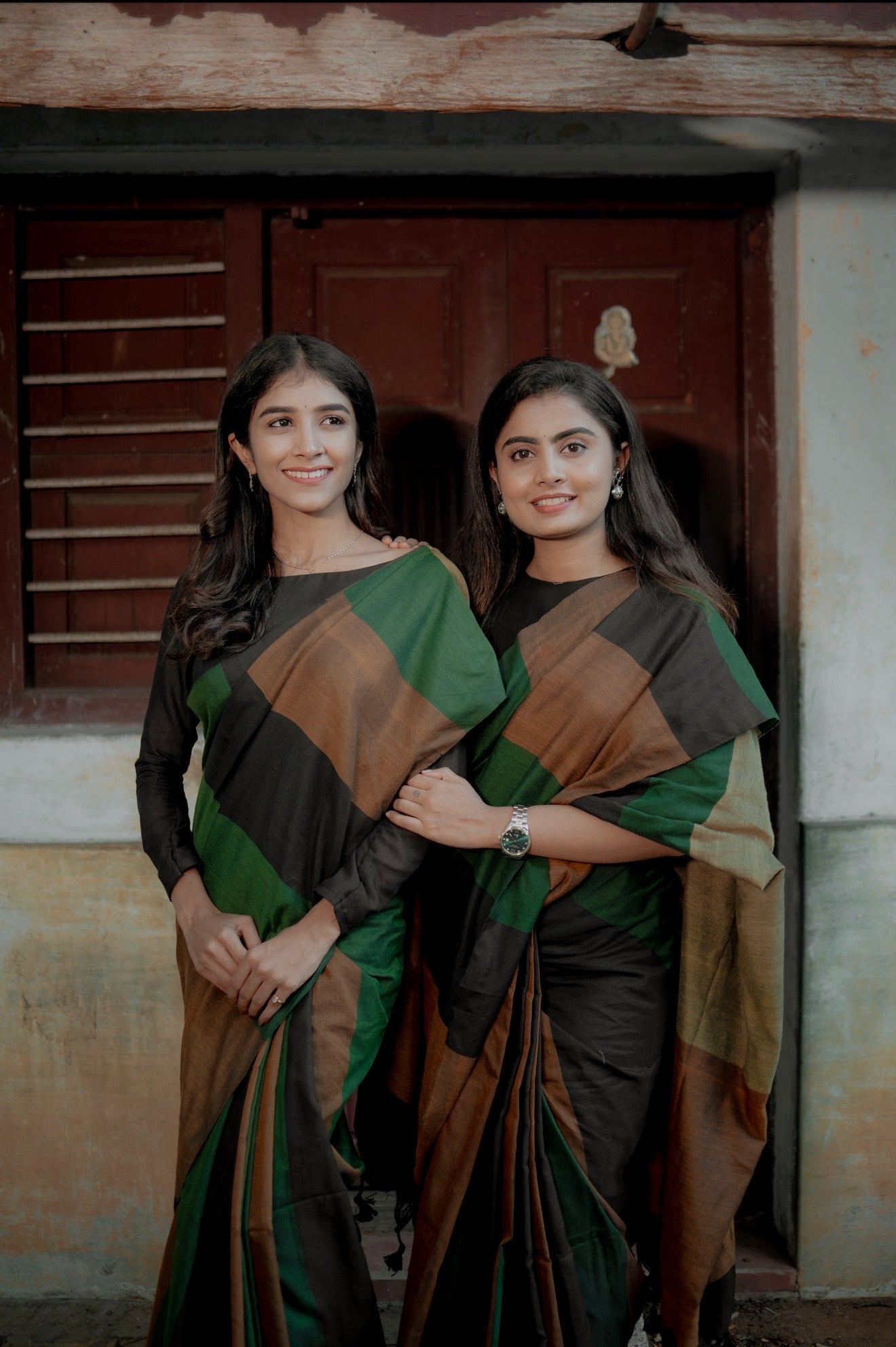 Multi Color office wear Khadi Cotton Saree (CODE-008)