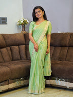 Mysore semi crêpe Pista green (CODE-054)