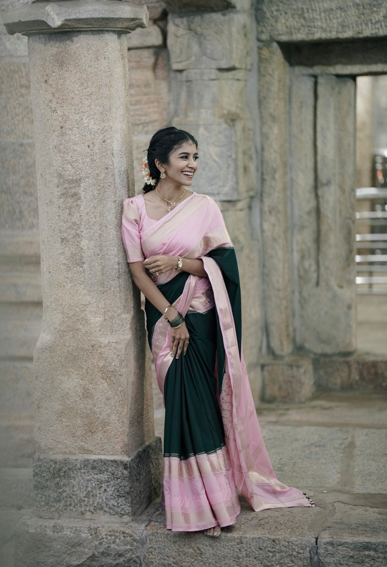 Mysore semi crepe silk saree (CODE-003)