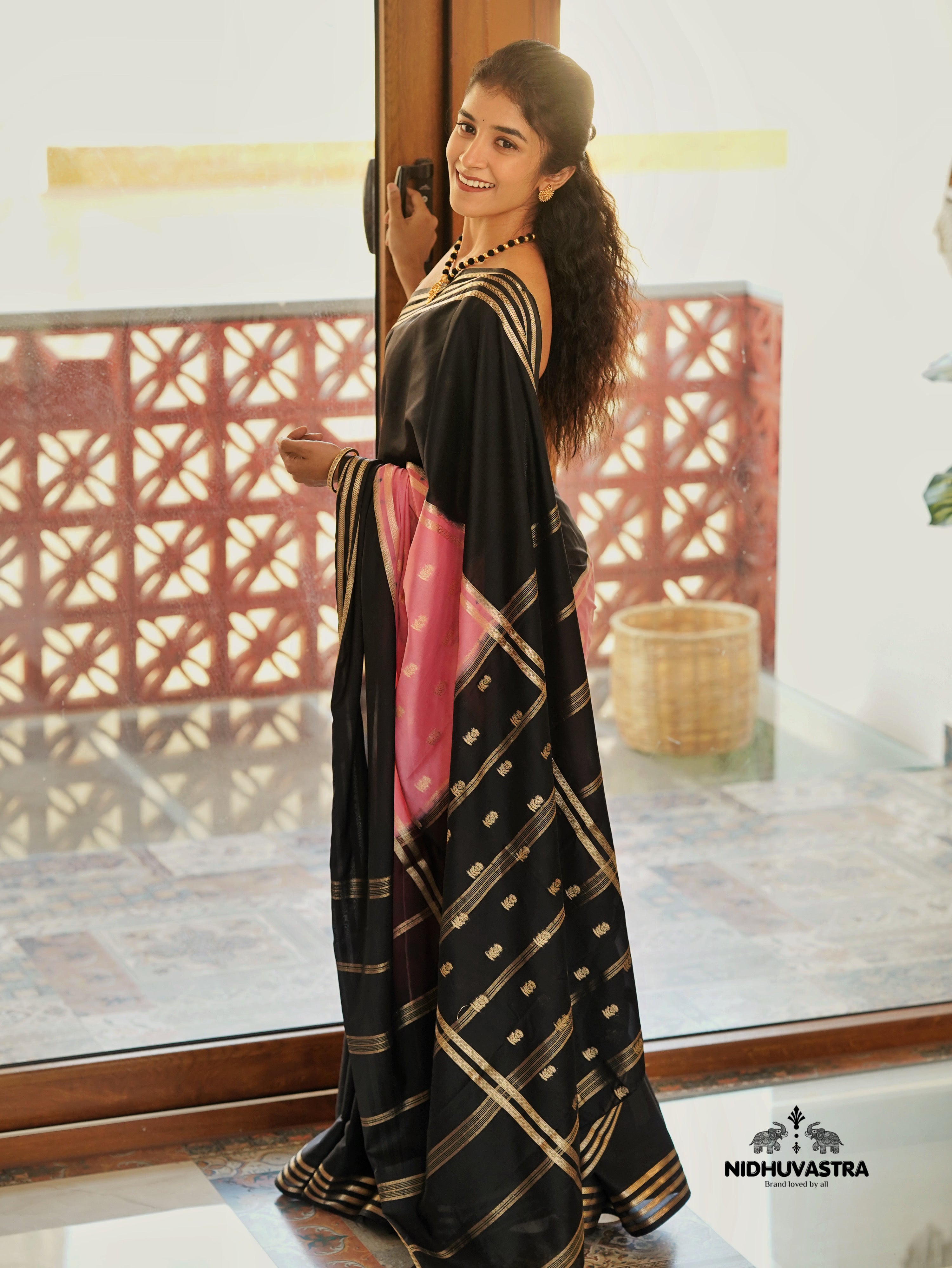 Mysore Semi Crepe Silk Saree (Code 079 )