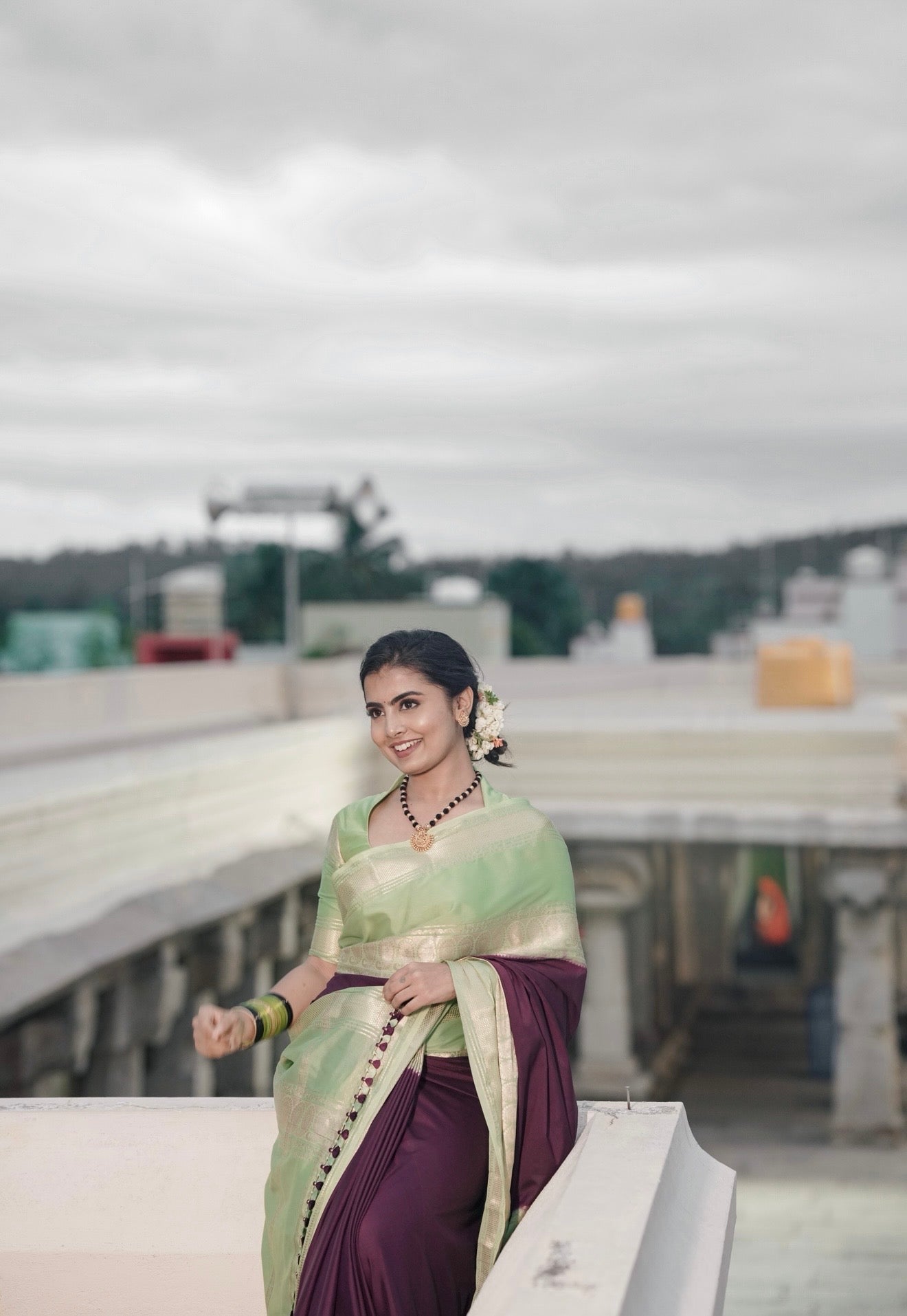 Mysore semi crepe silk saree (CODE-003)