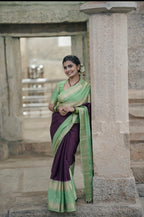 Mysore semi crepe silk saree (CODE-003)