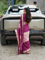 Premium Quality Crepe Silk Saree (CODE-046)