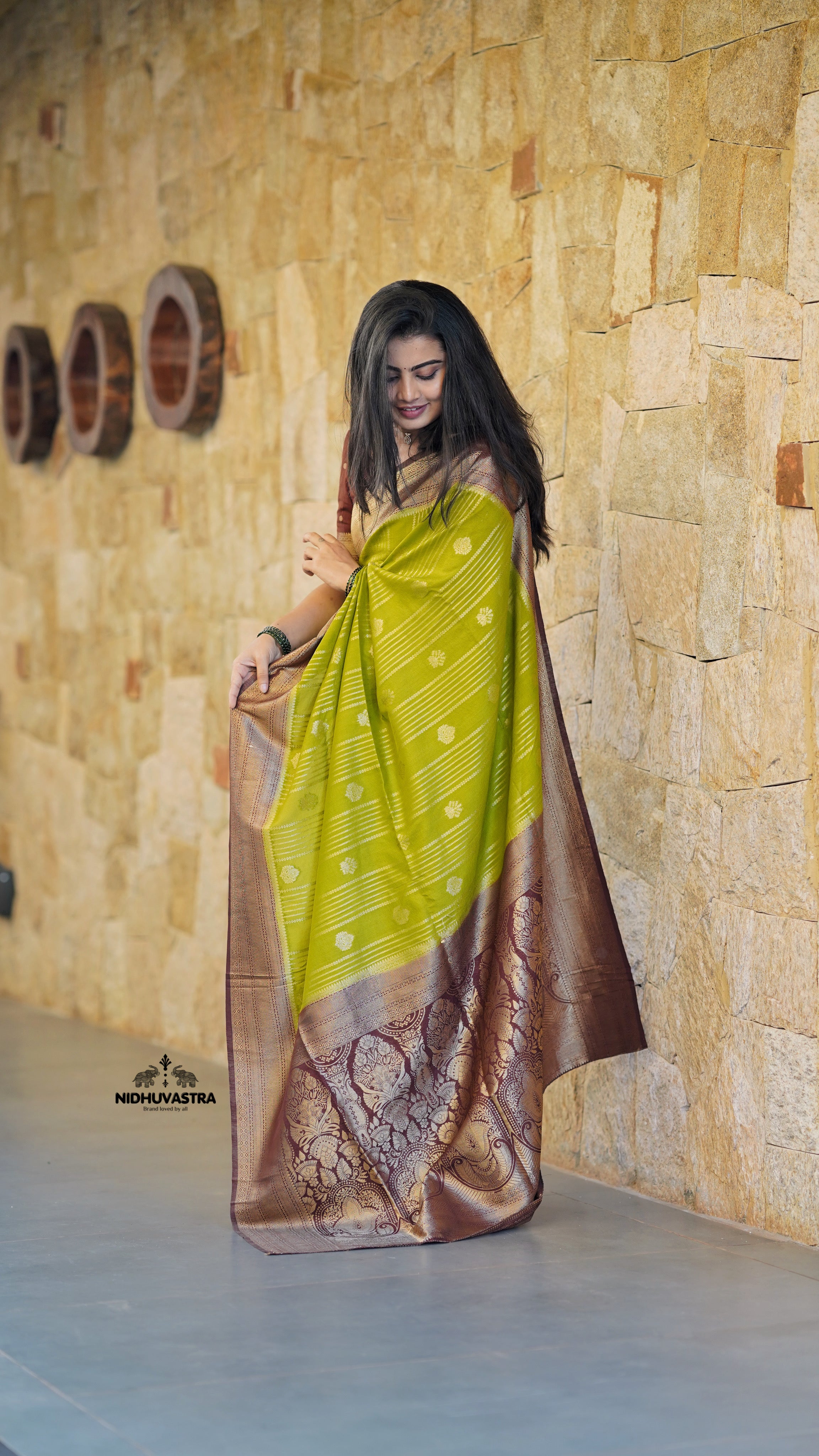 Mysore Crepe Silk Saree (CODE-076)