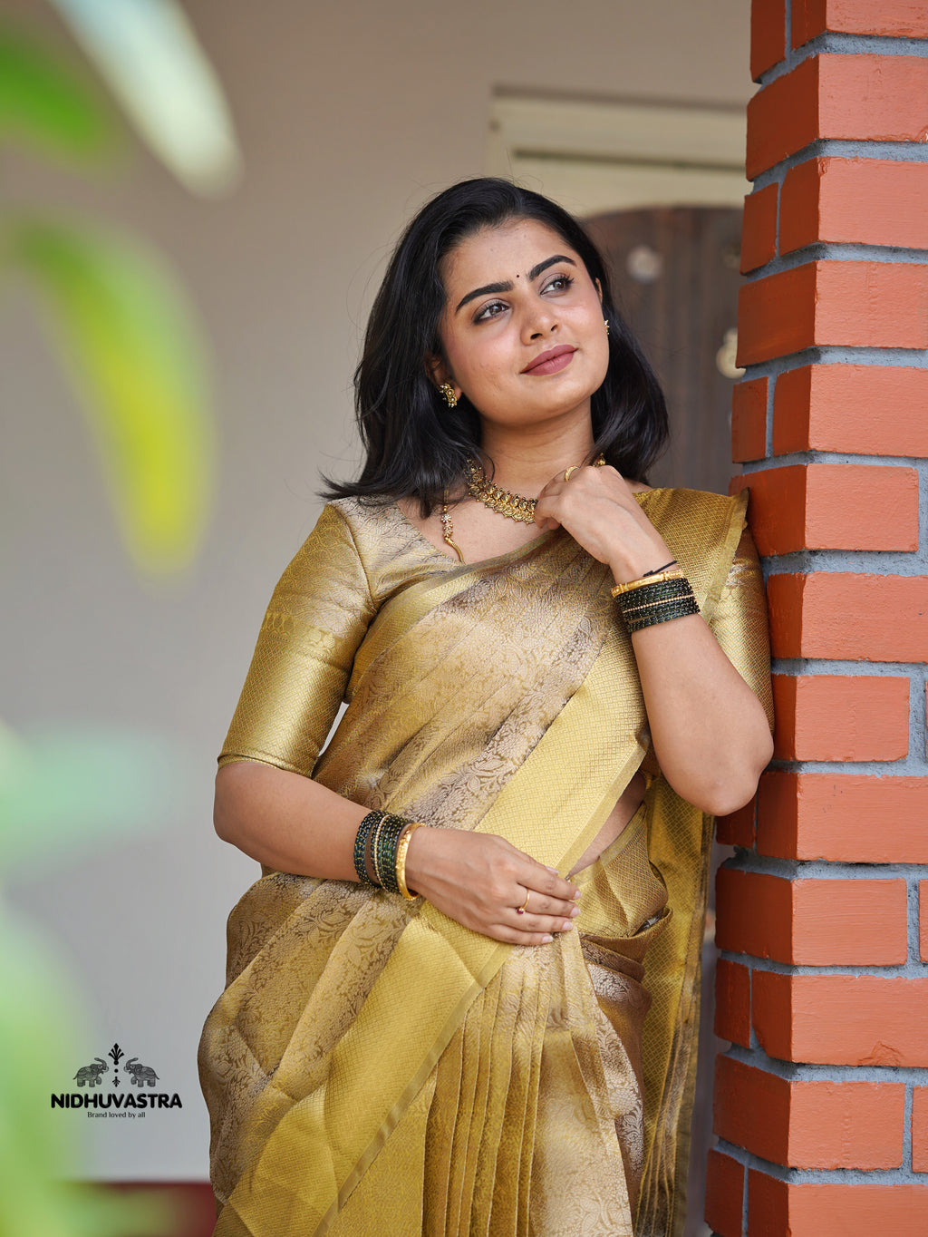 Gold Tissue Silk Saree (CODE-080)