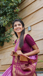 Mysore Semi Crepe saree (CODE-036)