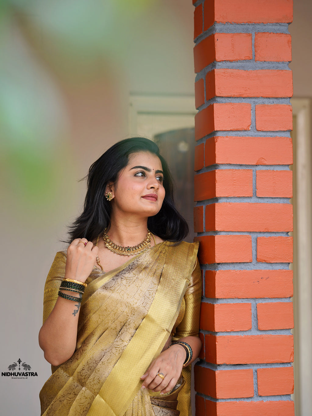 Gold Tissue Silk Saree (CODE-080)