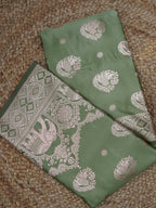 Satin Banarasi Saree (CODE-004)