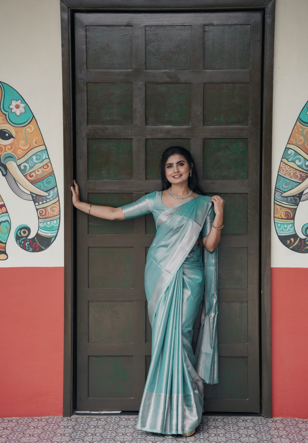 Tissue silk saree (CODE-005)